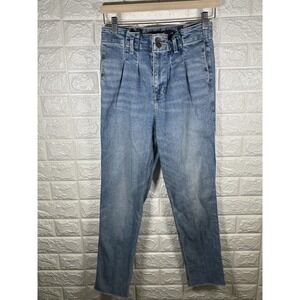 Hollister California Womens Jeans Size 1 R W25 L 27 Curvy High Rise Mom Jean